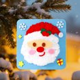 thumbnail image 4 of E Christmas Handmade Sewing And Yarn Embroidery Painting Materials Diy Craft Kit 7.8 X 7.8 Inches Style E, 4 of 7