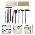 thumbnail image 3 of 9pcs Mini Zen Jardin Râteau Ensemble Mini Ferme Ornements Méditation Zen Outils de Jardin, 3 of 8