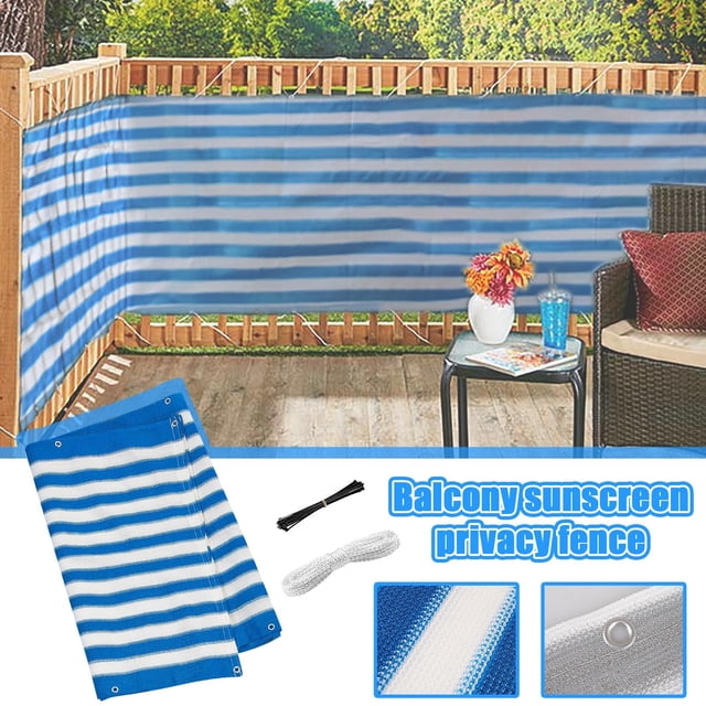 Flat Wire Fence Privacy Net Sewing Buckle Sunshade Wind Fence Protection Net