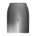 thumbnail image 4 of Cameland Large Size Shorts Men, Gradient Drawstring Elastic Waist Shorts Summer Casual Beach Quick Dry Shorts, 4 of 5