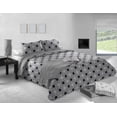 thumbnail image 2 of Gouchee Home Komet Grey 3-Piece Queen Duvet Cover Set – Cotton Percale & OEKO-TEX Certified – Includes Duvet Cover & Pillow Shams, 2 of 2