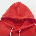 thumbnail image 4 of Yuyuzo Men Pullover Sweatshirts Long Sleeve Drawstring Hooded Sports Solid Color Patchwork Hoodies for Men, 4 of 5