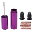 thumbnail image 1 of Bicycle Tubeless Tire Fast Repair Kit, Portable Bar End Tool Components Cylindrical  Integrated Small Lightweight With 5 Patch Strips For Road Bike, 1 of 8