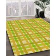 thumbnail image 3 of Ahgly Tapis Rectangulaire Lavable en Machine Orange Or, 7 Pieds x 9 Pieds, 3 of 7