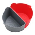 thumbnail image 3 of YAOMOBB Dual Compartment Slow Cooker Liner Eco Friendly Silicone Slow Stew Pot Liners High Temperature Resistant 2Pcs Set, 3 of 7