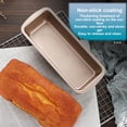 thumbnail image 4 of Dvruxg Rectangle Mini Banana Bread Loaf Pan Set, 10-Inches, Mini Loaf Pans for Baking Bread, Non-Stick Carbon Steel, Bakeware for Oven Baking, 4 of 5