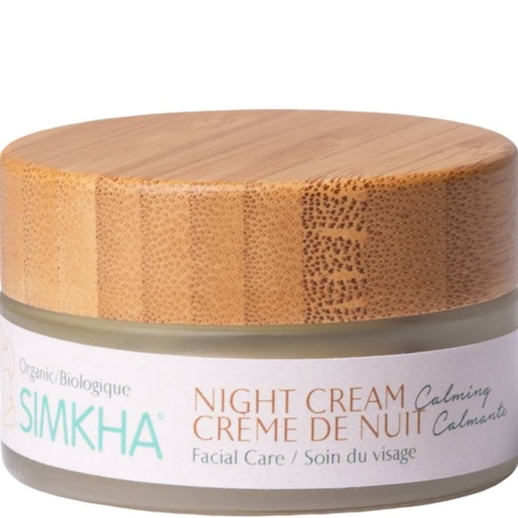 SIMKHA Beauty Crème de Nuit Apaisante Biologique et Végane