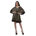 thumbnail image 2 of Moomaya Robe d'Été pour Femmes, Grande Taille, Kimono Aguichant Imprimé, Mini-Robe, 2 of 6