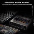 thumbnail image 3 of Professional 16-bit/48kHz XLR Audio Interface with DSP Reverb & 48V Phantom Power - USB Plug-and-Play Sound Card for Studio Recording, Karaoke, Podcasts, Streaming on PC & Mobile - Q16, 3 of 6