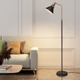 thumbnail image 4 of HonoDing Industrial Floor Lamp, 58'' Black Floor Lamp Design, 4 of 8