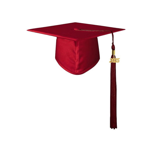 GDREDA Womens Hats Graduation Hat School Unisex Student Graduation Cap For Adult,Wine