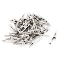 thumbnail image 1 of Unique Bargains 50 Pcs Electric Non Insulated Testing Crocodile Alligator Clips Clamps, 1 of 2