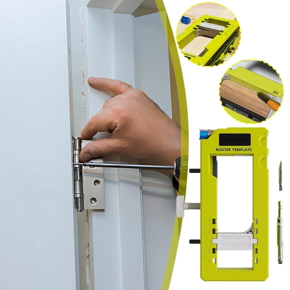 Apmemiss Clearance Installation Kit for Hinge Door Lock Opening Locator Door Hinge Plastic Material