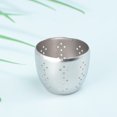 thumbnail image 4 of Silicone Flower Potted Tea Filter Creative Tea Infuser Partition Strainer Food-grade Loose Leaf Filters Steeper for Tea Cups Teapots (Blue), 4 of 7
