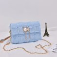 thumbnail image 1 of DIY Hand Knitting Crochet Bags Material Kit Woven Bag Making Tool Cross Stitch Mesh Plastic Canvas Sheets Set Handmade Purse Kit, 1 of 7