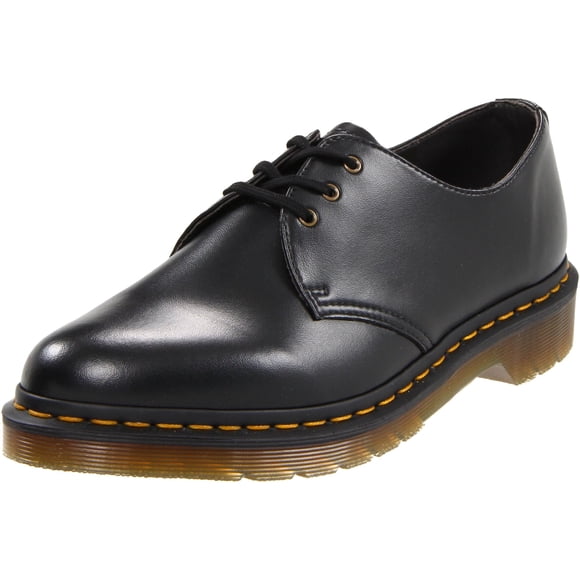 Dr. Martens Gibson 1461 Oxford Végane, Noir, 12 UK (13 M US Hommes/14 M US Femmes)