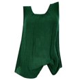 thumbnail image 4 of Timegard Camisoles Grande Taille pour Femmes Décontractées à Col Rond Sans Manches Haut Confortable de Couleur Unie Chandails de Base, 4 of 4