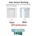 thumbnail image 2 of Tuya Smart Door Sensor Wireless Window Open Closed Detector App Notification Alert Security Alarm Support Alexa ,Easy to Install, 2 of 7