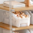 thumbnail image 1 of Boovnll Plastic Storage Bins With Lids – Kitchen Organization Or Pantry Storage – Fridge/Cabinet Organizers, 1 of 6