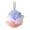 Purple, variant on LSLJS Bath Loofah Shower Sponge Body Scrubbers Soft Mesh Shower Puffs Exfoliating Loofa for Women & Men Bath Accessories Cleaning Tool