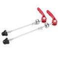 thumbnail image 3 of Bicycle Hub Quick Release Lever, 145mm 185mm 2Pcs Various Colors Easy To Install Quick Release Skewer  For Road Bikes For Mountain Bikes Red, 3 of 8