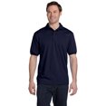 thumbnail image 1 of Hanes 054 EcoSmart Men's Polo Shirt - Navy - 3X-Large, 1 of 1