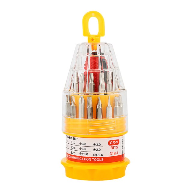 Screwdriver Set Household Screwdriver Set 31 In 1 Screwdriver Set 45# Carbon Steel Electronics Repair Kit Tools For Mobile Phone