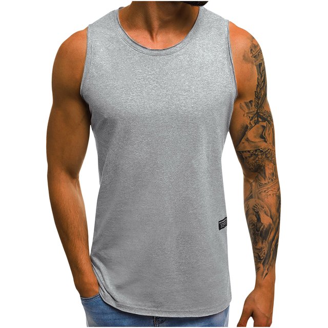 Birdeem Mode Personnalité Hommes Été Décontracté Ajusté Sans Manches T-Shirt Haut Blouse