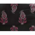 thumbnail image 4 of oneOone Georgette Viscose Fabric Leaves & Paisley Block Print Sewing Fabric BTY 42 Inch Wide, 4 of 4