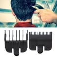 thumbnail image 4 of Clipper Guards Cutting Guides, Hair Clipper Guide Combs Prevent Scalp Injuries Complete Accessories Easily Position  For Barber Shop Red/Green,Black, 4 of 8