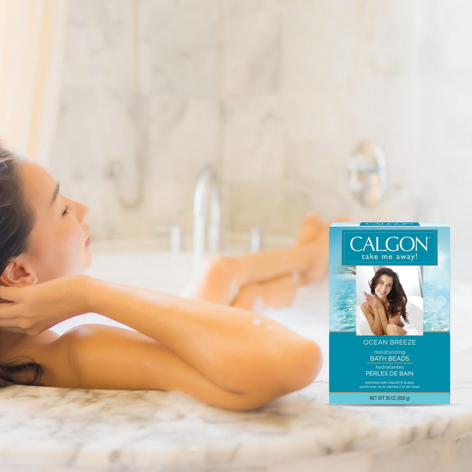 Calgon Take Me Away! Ultra Moisturizing Ocean Breeze Bath Beads