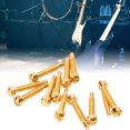 thumbnail image 4 of Guitar Neck Mounting Screws, Shiny Embedded 12Pcs Humbucker Pickup Screws Iron Easy To Install Rustproof  For Bass Silver,Black,Gold, 4 of 8