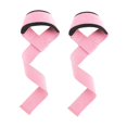 thumbnail image 1 of koolsoo 2 Pcs Weight Lifting Straps Weight Straps Strength Training Lifting Wrist Straps Pink, 1 of 9