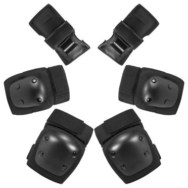 6 in 1 Kids/Adults Knee Pads Elbow Pads Wrist Pads Sport Protective Gear Set for