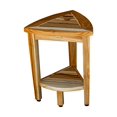 thumbnail image 1 of EcoDecors Oasis Shower Stool, Natural, 1 of 5
