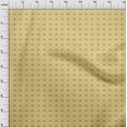 thumbnail image 4 of oneOone Tissu Tabby en Soie Jaune Rétro Matériel de Couture Imprimé Tissu au Mètre 42 Pouces de Large, 4 of 5
