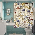 thumbnail image 5 of TIELUTT Rideau de Douche en Tissu Taille de Rideau de Douche Beige Japonais Rideaux de Douche pour Salle de Bain et Rideaux de Douche Turquoise pour Salle de Bain Doublure de Rideau de Douche Transparente Robuste Rideau de Douche avec Ventouses et, 5 of 5