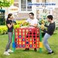 thumbnail image 2 of Costway Jumbo 4-to-Score 4 in A Row Giant Game Set, 2 of 10