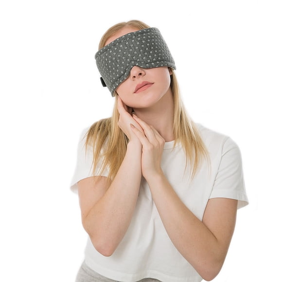 Luxury Memory Foam Eye Mask with Cooling Gel Inserts for Sleeping & Relaxation