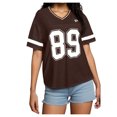 thumbnail image 1 of Hauts Actifs pour Femmes Hauts à Col pour Femmes T-Shirt Décontracté Haut T-Shirt Uni à Manches Longues Femmes T-Shirt à Manches Longues Femmes T-Shirt de Course Femmes T-Shirt Femmes T-Shirt à Manches Longues Femmes Course, 1 of 4