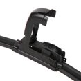 thumbnail image 3 of Amdohai Universal Car Rear Window Windshield Wiper Arm Blade Frameless Bracketless U-type Complete Replacement Set 20" 500mm, 3 of 7