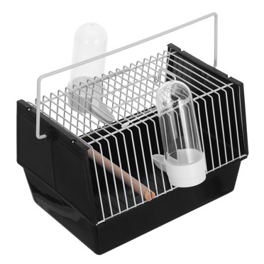 MasteelfCA 1PC Small Birds Cage Outdoor Parrot Cage Birds Transport Carrying Cage