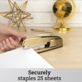 thumbnail image 4 of Swingline Stapler, 747 Iconic Desktop Stapler, 25 Sheet Capacity, Desk, Office, Gold Metallic (74721), 4 of 10