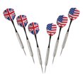 thumbnail image 2 of Hathaway Drifter Solid Wood Dartboard & Cabinet Set, 2 of 6