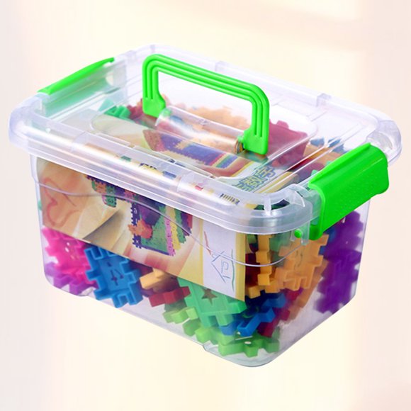 EXHUMKY Briques de Construction Plastique Couleurs Assorties 130 Pcs pour Enfants Correspondance Numérique