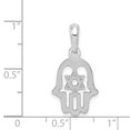 thumbnail image 2 of Pendentif Étoile de David Chamseh en Or Blanc 14K, 2 of 2