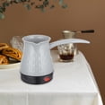 thumbnail image 4 of Rongfmy Electric Coffee Pot Tea Kettle Turkish Coffee Maker for Camping Kitchen Cafe Gray, 4 of 6