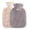 E, variant on EGNMCR Hot Water Bottle With Cover 1L Bed Bottle With Soft Fleece Cover Bed Bottle Provides Warmth Gift Hot water bottle