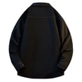 thumbnail image 4 of NTACZA Jackets Men Winter Black Plus Size Lapel Collar Shirt Jacket Button Down Shacket Fall Coats for Men,M, 4 of 9