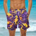 thumbnail image 1 of LSLJS Shorts de Plage Amples d'Été pour Hommes avec Poche, Shorts de Plage, 1 of 6